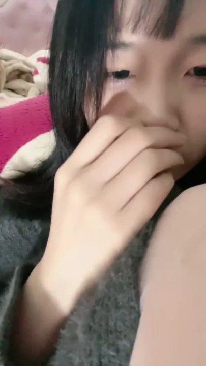 Screenshot 21 from Chinese Amateur Solo — Yuyu in Pink Lingerie and Fuzzy Cardigan