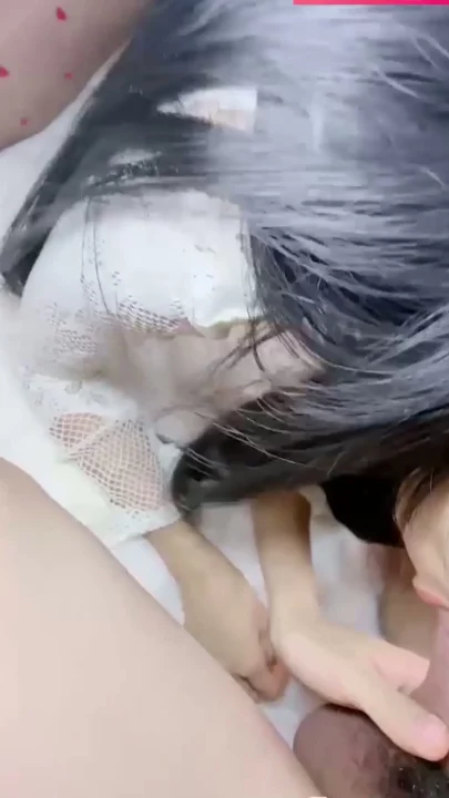 Screenshot 25 from Chinese Escort POV Creampie — Stepsister Uniform and Stockings