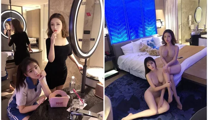 중국 에스코트 쎄쎄쎄 — 가슴큰 레즈비언 장난감 플레이
