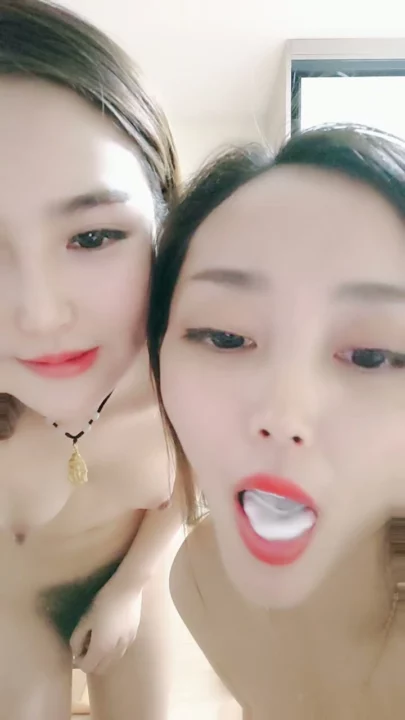 Screenshot 1 from Chinese Lesbian Amateur — Two East Asian Women Scissoring and Mutual Oral