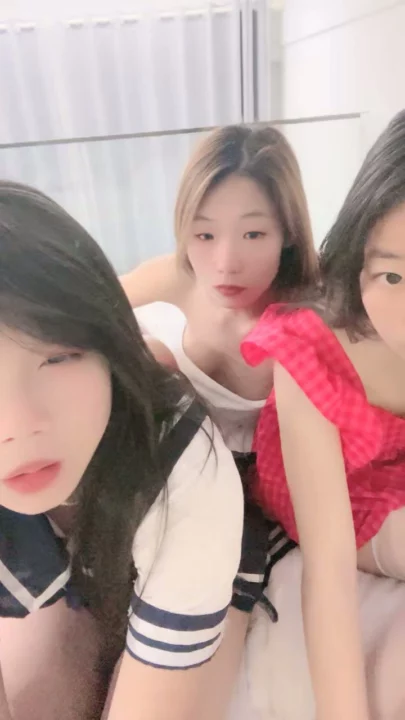Screenshot 16 from Chinese Lesbian POV — Petite Babes in Stockings with Toys and Mutual Licking