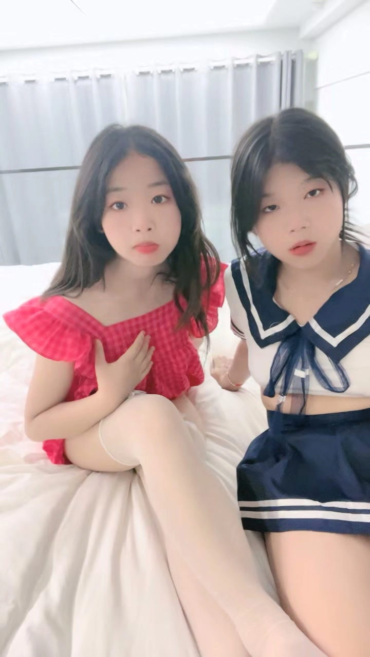 Play video: Chinese Lesbian POV — Petite Babes in Stockings with Toys and Mutual Licking