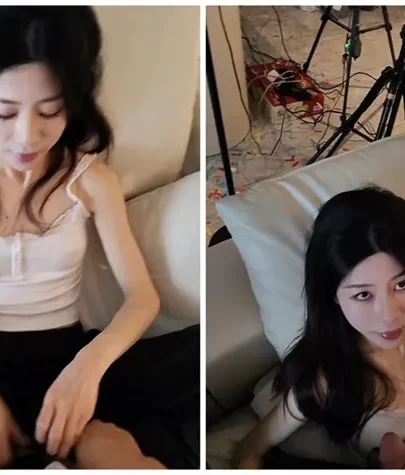 Screenshot 42 from Chinese Livestream Amateur Debut — Shanshan Sings in Black Halter Top