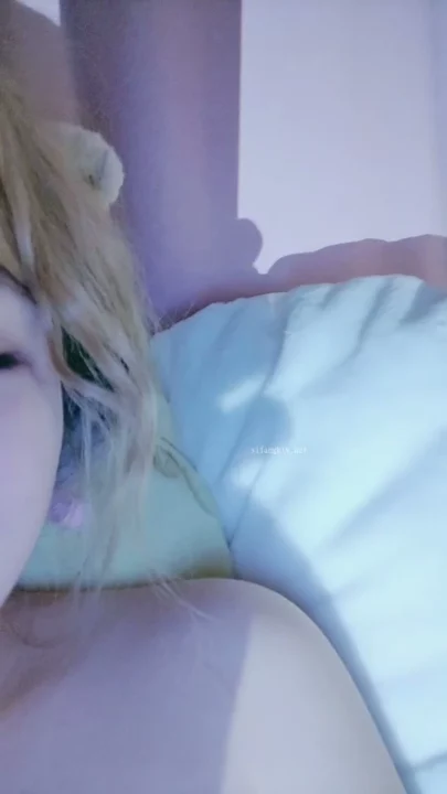 Screenshot 18 from Chinese Livestream Amateur Solo — Petite Beauty in Black Satin Pajamas