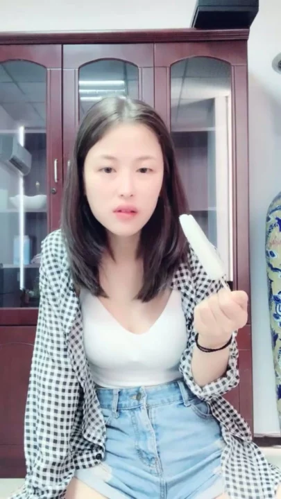 Screenshot 12 from Chinese Livestream Slut Fingers Wet Pussy on Cam — Red Cherry Lingerie