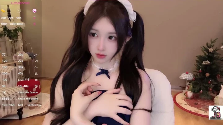 Screenshot 33 from Cewek China Live Streaming Jari Memek Basah Pakai Dildo di Kamera