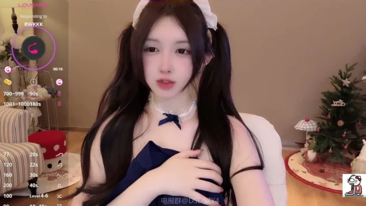 Screenshot 34 from Cewek China Live Streaming Jari Memek Basah Pakai Dildo di Kamera