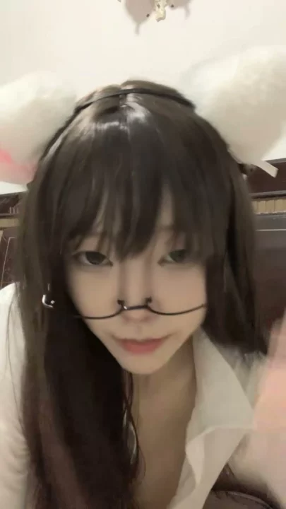 Screenshot 26 from Chinese Livestream Slut Pounds Pussy with Dildo in Lingerie