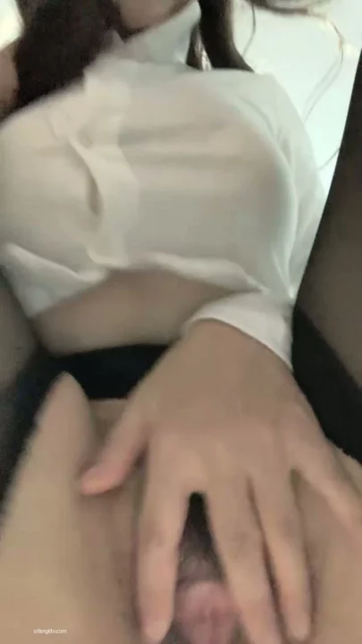 Screenshot 31 from Chinese Livestream Slut Pounds Pussy with Dildo in Lingerie