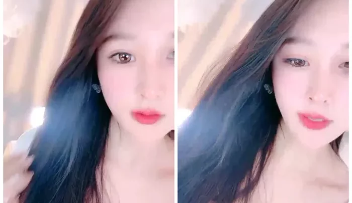 中国配信女がバイブをガン乗り！剃毛まんこ＆顔出しPOV