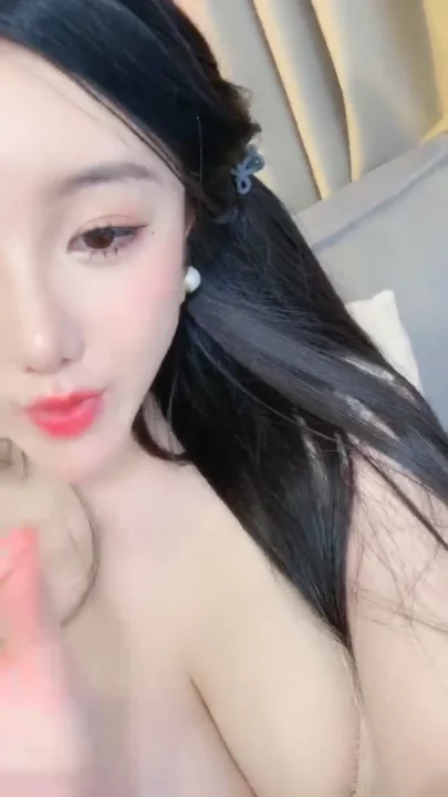 Screenshot 13 from Chinese Livestream Solo — Curvy Babe Pounds Pussy with Dildo in Lingerie