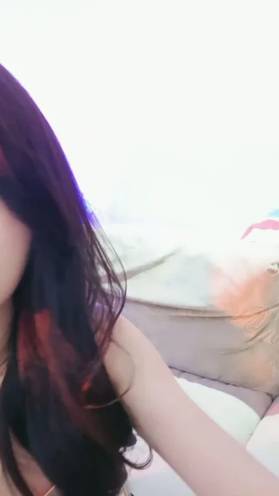 Screenshot 15 from Chinese POV Tease — Feifei in Black Stockings and Sheer Lingerie