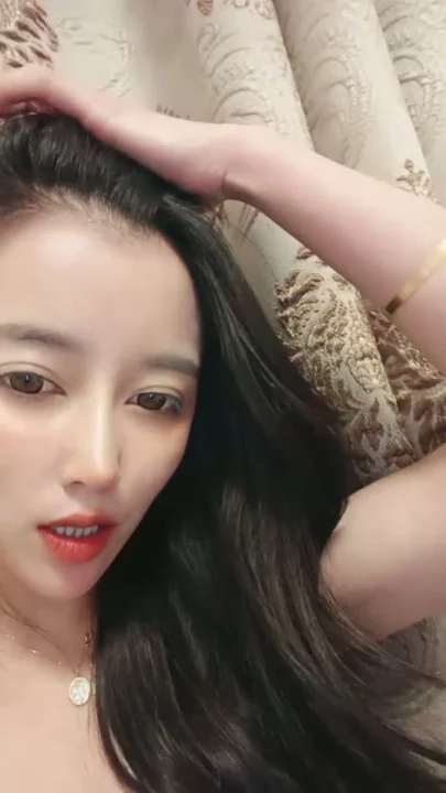 Screenshot 7 from Chinese POV Tease — Feifei in Black Stockings and Sheer Lingerie