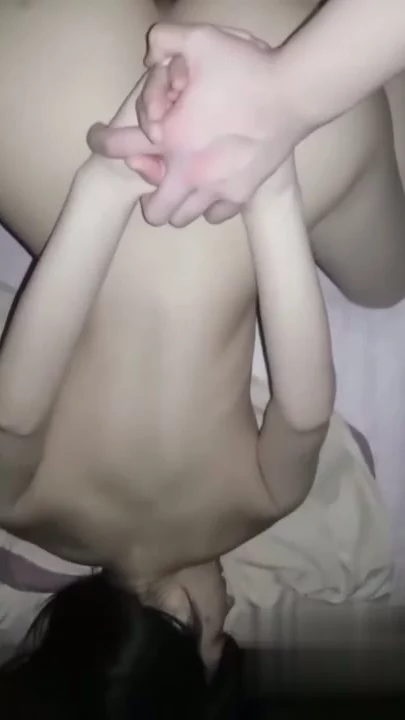 Screenshot 9 from Chinese POV Uncensored — Glasses Girl Blowjob and Creampie in Lingerie
