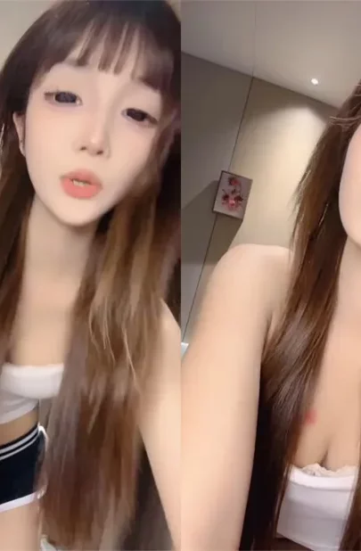 Screenshot 17 from Chinese POV Uncensored — Niuniu Takes Dildo and Cock in Bedroom