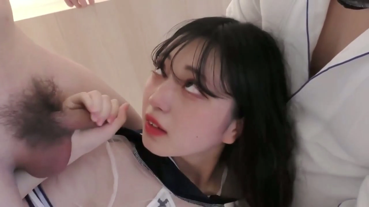 Play video: Chinese Schoolgirl POV Gangbang — Interracial Creampie with Three White Guys