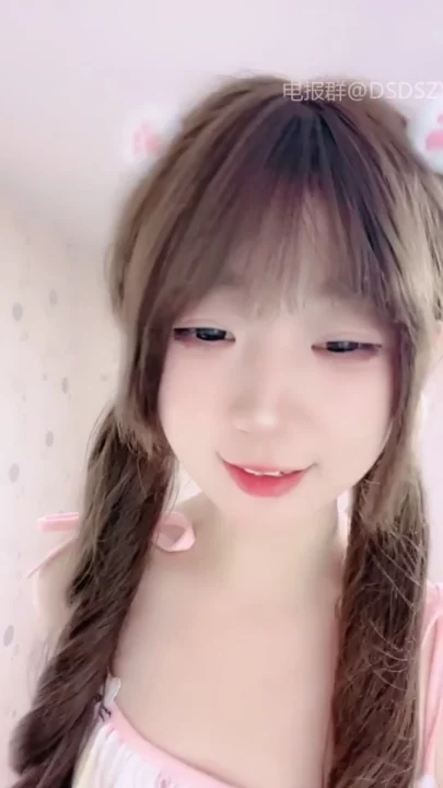 Screenshot 25 from Chinese Solo Amateur Livestream — Beibei in Lingerie with Twin Braids