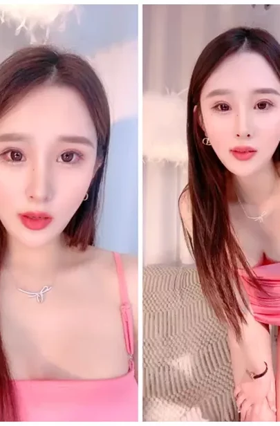 中国ソロ・ランジェリーオナニー — ピンクサテンとブラックレースで魅せる挑発的ないたずら のスクリーンショット 17