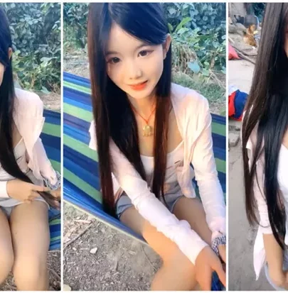 Screenshot 33 aus Chinesische Solo-Masturbation im Garten — Amateur mit Gesicht und Cartoon-Oberteilen