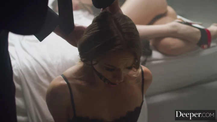 Screenshot 6 from European Cuckold POV — Latina and Asian Lesbians in Lingerie Showdown