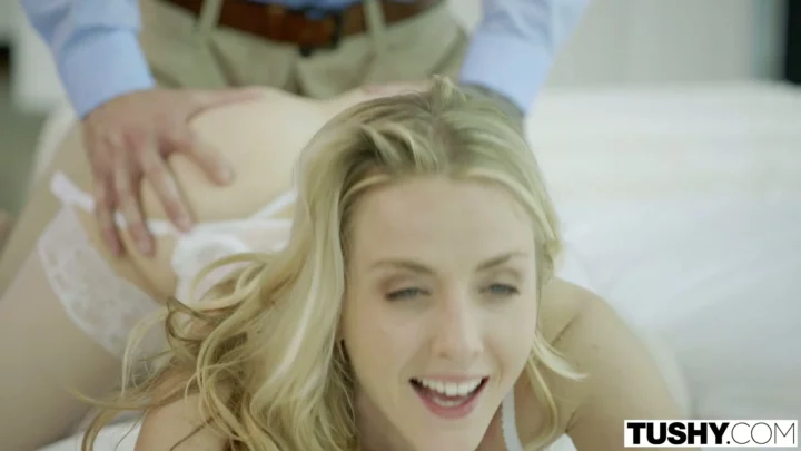 Screenshot 8 from European POV Creampie — Blonde Beauty Fucked Hard in Hotel