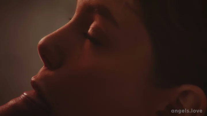 Screenshot 4 from European Threesome POV — Xinxin Faces Deep Throat and Double Penetration