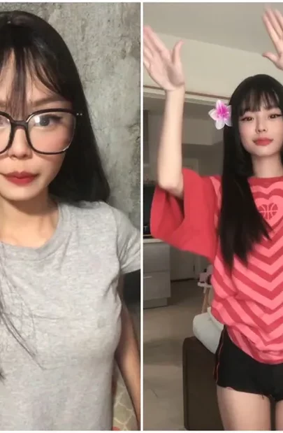 Screenshot 17 from FC2 Amateur POV Blowjob — Petite Yuanyuan in Bedroom Self-Shot