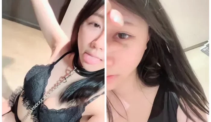 Screenshot 1 from FC2 PPV 单人自慰 — 大奶亚洲婊穿着内衣用跳蛋喷射