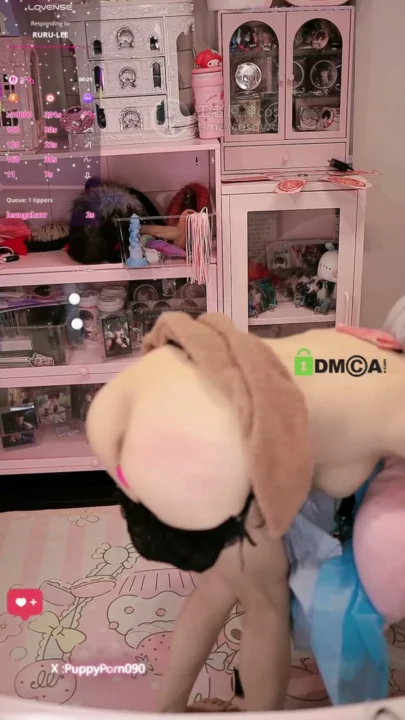 Screenshot 3 from Busty Babe POV Blowjob and Dildo Ride with BDSM Ties