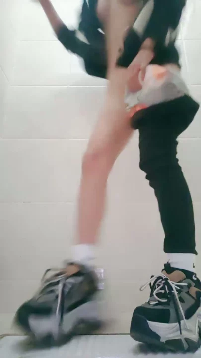 Screenshot 3 from Hard POV Solo — Petite Asian Squirting Nonstop in Bathroom