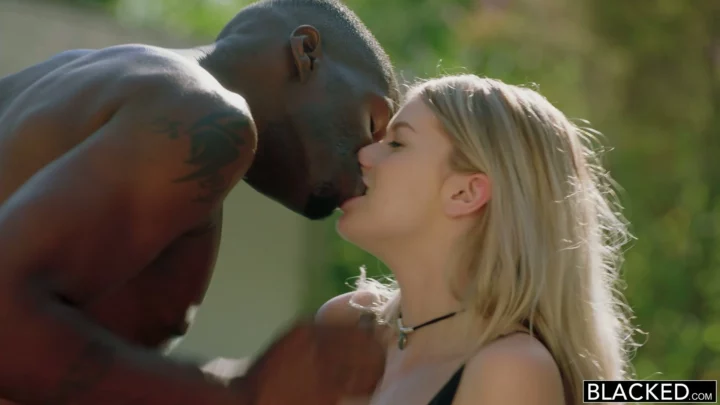 Screenshot 1 from Interracial POV Creampie — Bobo’s Blonde Slut Takes It Hard
