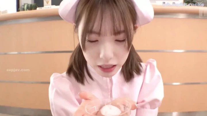 Screenshot 3 from Japanese Nurse POV Uncensored — Xiao’s Gap Moe Facial After Blowjob [FC2-PPV]