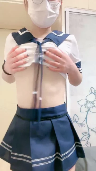 Screenshot 2 from Japanese POV Amateur — Schoolgirl Uniform and Face Reveal with Shanshan