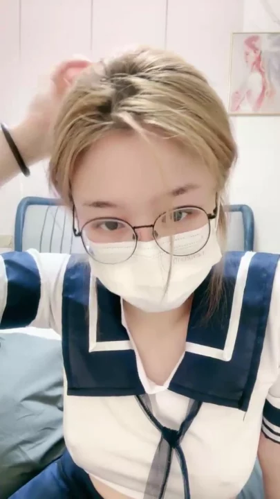 Screenshot 3 from Japanese POV Amateur — Schoolgirl Uniform and Face Reveal with Shanshan