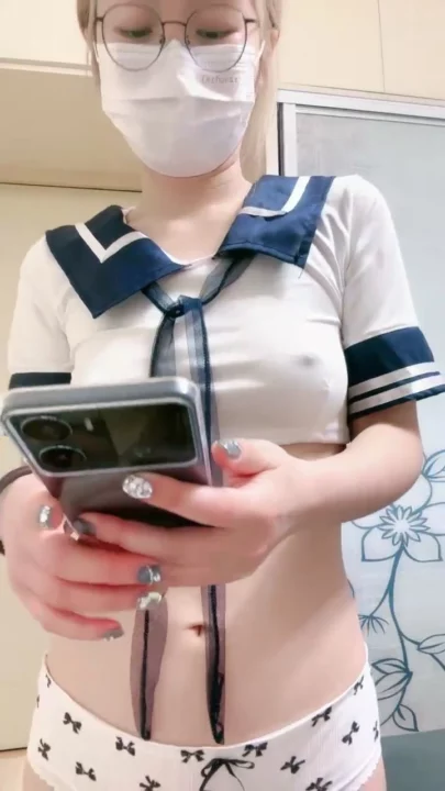 Screenshot 7 from Japanese POV Amateur — Schoolgirl Uniform and Face Reveal with Shanshan
