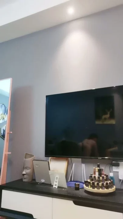 Screenshot 14 from Japonesa en primera persona con tetas grandes y provocación en ropa interior — Medias negras y masturbación mostrando la cara