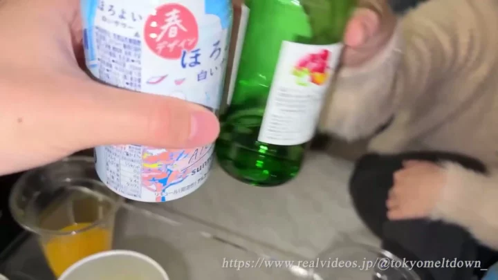 Screenshot 3 from Japanese POV Creampie — Lulu’s Amateur Gangbang in Hotel