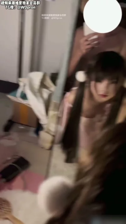 Screenshot 10 from Japanese POV Creampie — Mirror Play with Petite Amateur in Pink Lingerie