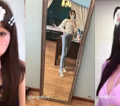 Screenshot 18 from Amadora Magra com Rosto Visível em Lingerie e Vestido Floral — Gozo Interno Japonês