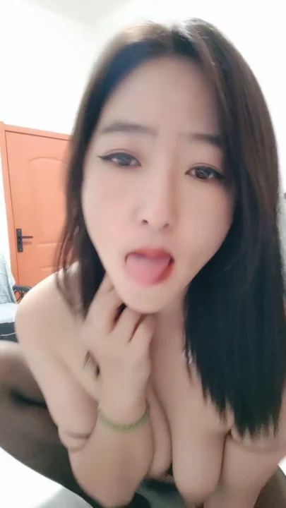 Screenshot 7 from Japanese POV Creampie Tease — Busty Wife in Black Stockings and Lingerie [FC2-PPV-802930]