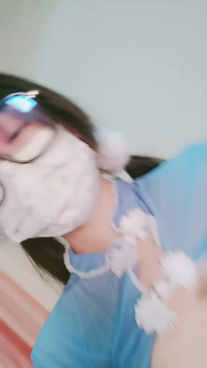 Screenshot 14 from Japanese POV Creampie — Twintails, Glasses, White Stockings and Shaved Pussy
