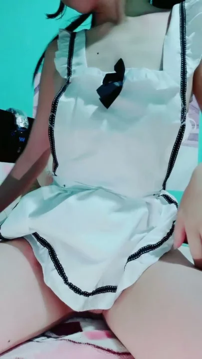 Screenshot 6 from 日本 POV 女仆自慰 — 双马尾和丝袜搭配震棒