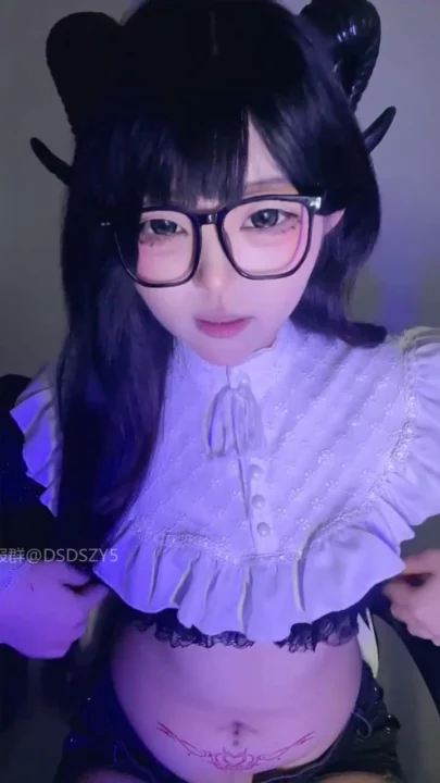 Screenshot 26 from Japanese POV Masturbation — Lingerie and Dildo Play with Glasses