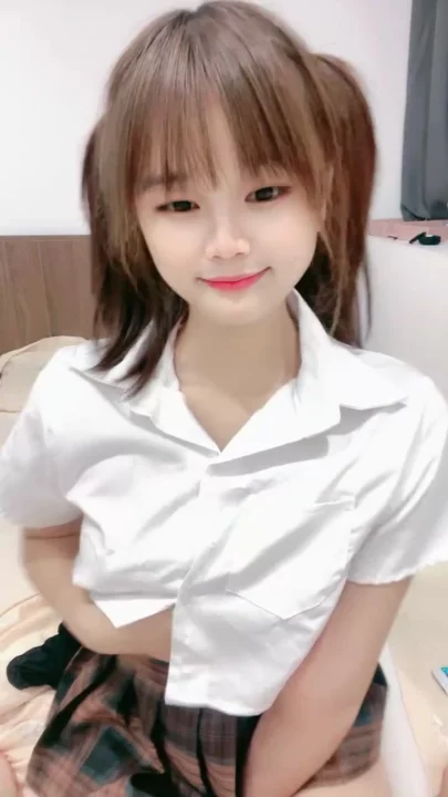 Screenshot 5 from Japanese POV Schoolgirl Uniform — Masturbation and Creampie with Dildo