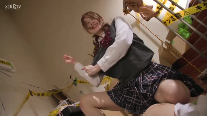 Screenshot 5 from Japanese POV Schoolgirl — Uniform Tease and Lesbian Play with Off-Frame Partner