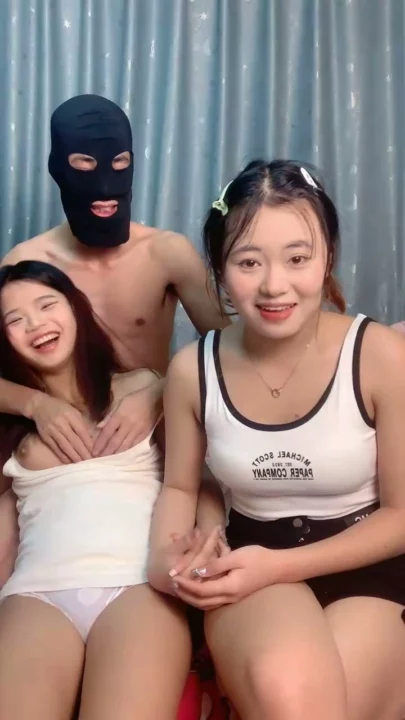 Screenshot 4 from Japanese POV Threesome — Face-Shown Amateur with Creampie and Blowjob [FC2-PPV]