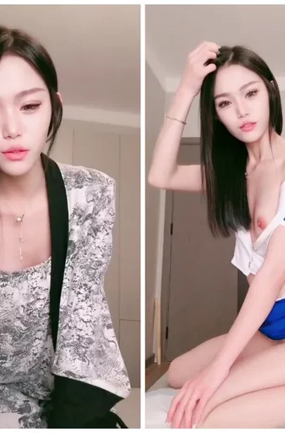 Screenshot 17 aus Japanisches POV unzensiert — Dildo-Reiten mit Partner außerhalb des Bildes im Schlafzimmer