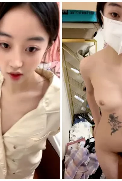 Screenshot 17 from Japanese POV Uncensored — Masked Chinese Amateur with Dildo and Off-Frame Partner