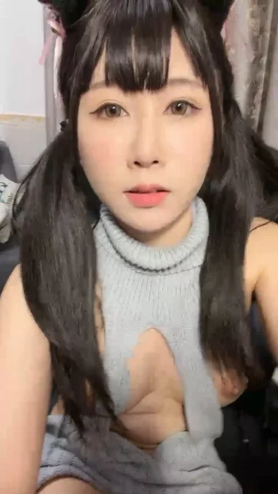 Screenshot 16 from Japanese POV Uncensored — Mengmeng’s Big Tits Toy Play in Lingerie