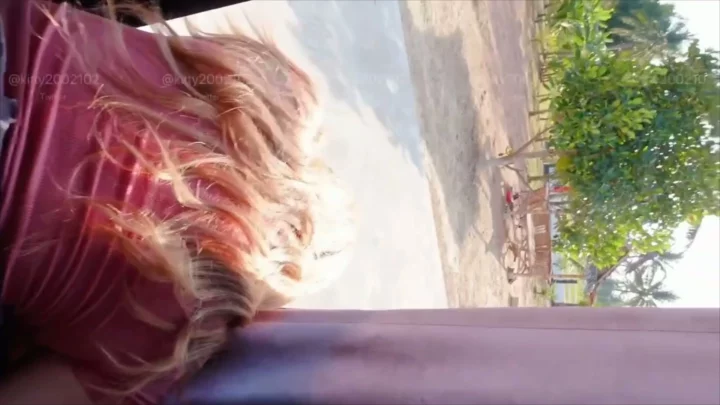 Screenshot 3 from Japanese POV Uncensored — Niuniu Outdoor Blowjob and Creampie on Beach
